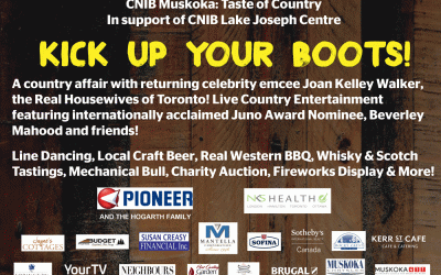Top 8 Reasons to join us for CNIB Muskoka: A Taste of Country