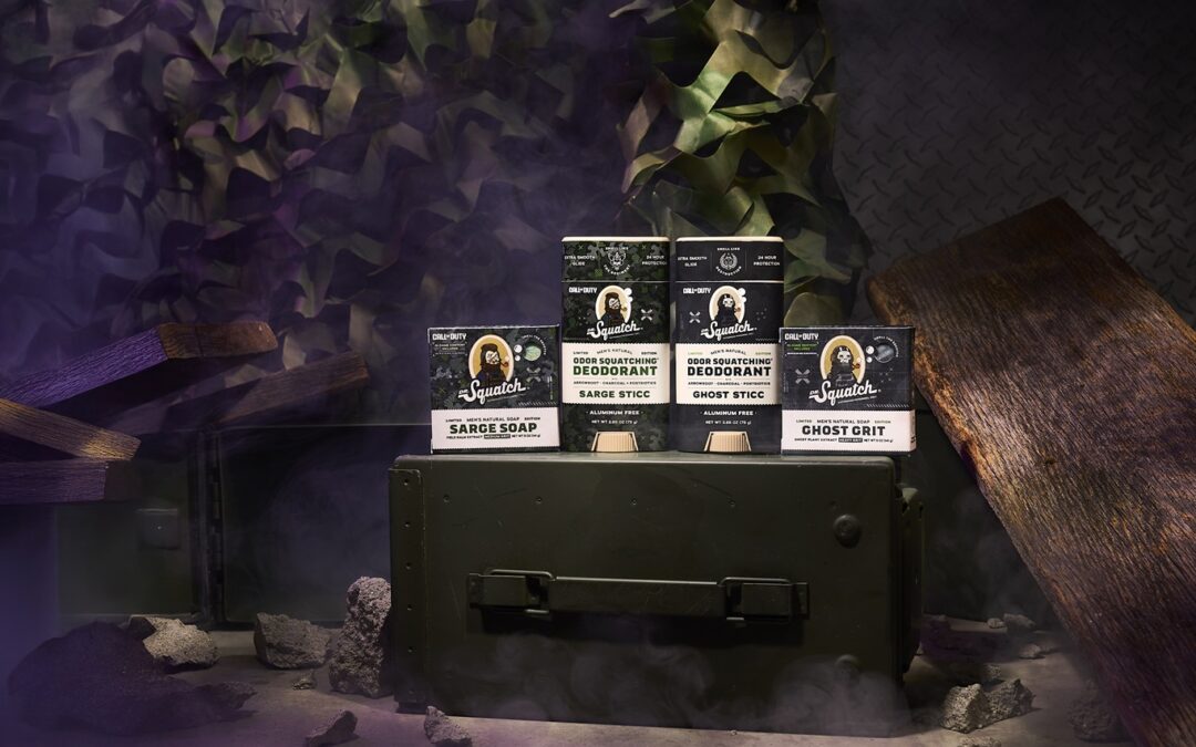 Soldier Up Your Shower: Dr. Squatch’s Call of Duty Collection Brings the Battlefield to Your Bathroom